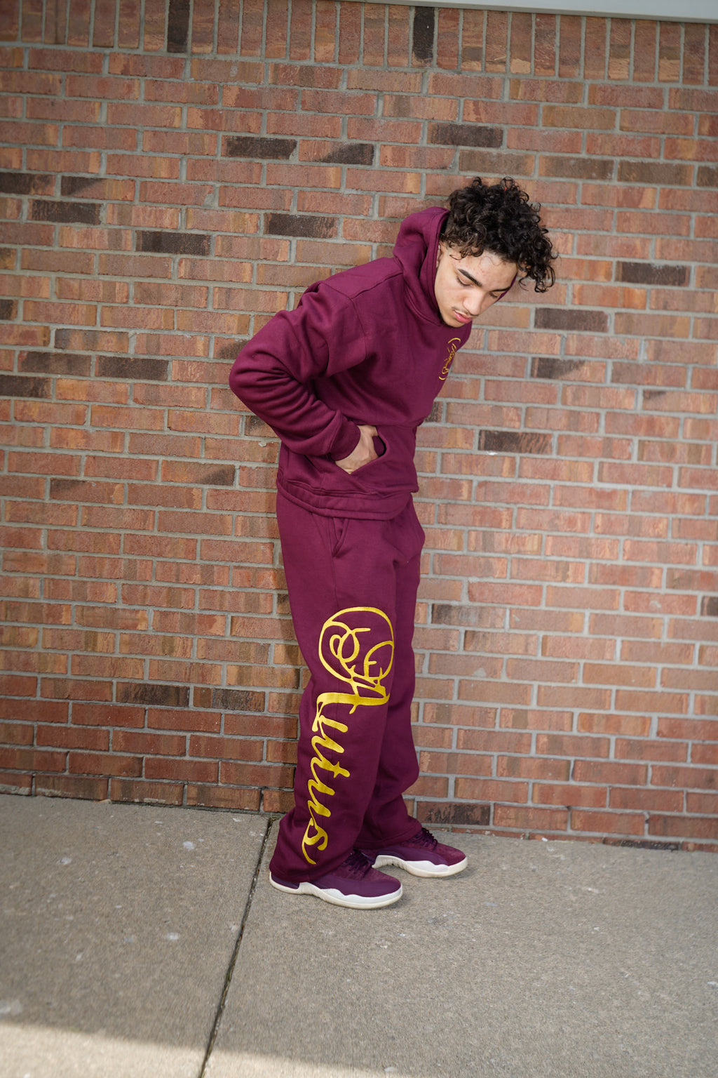 Maroon Autus Sweatsuit
