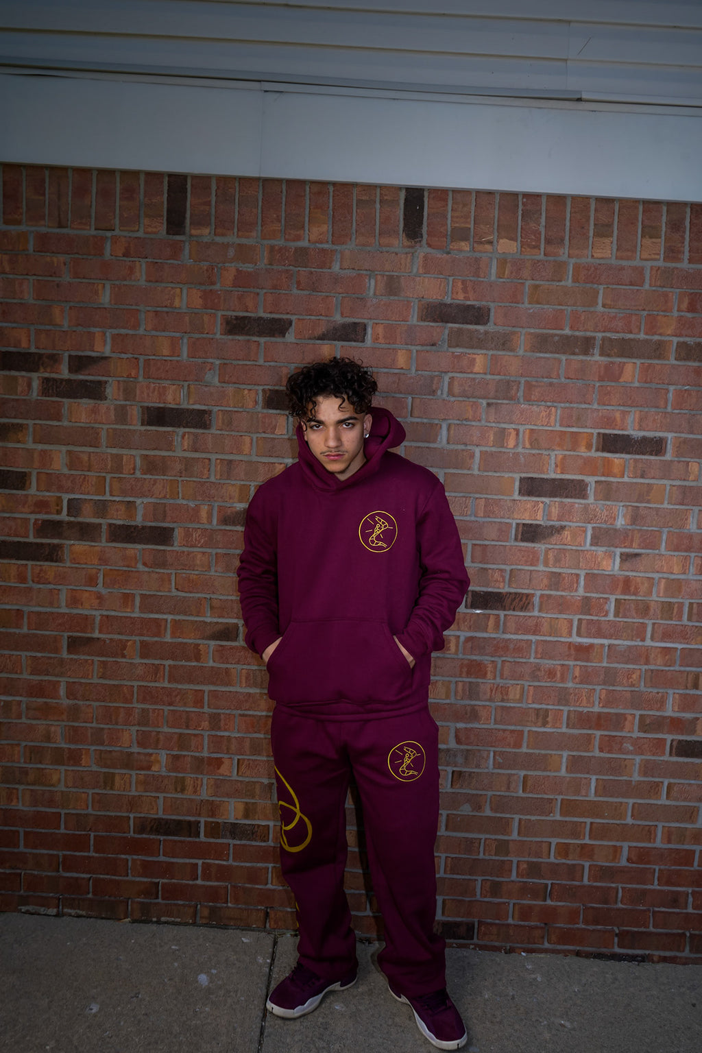 Maroon Autus Sweatsuit