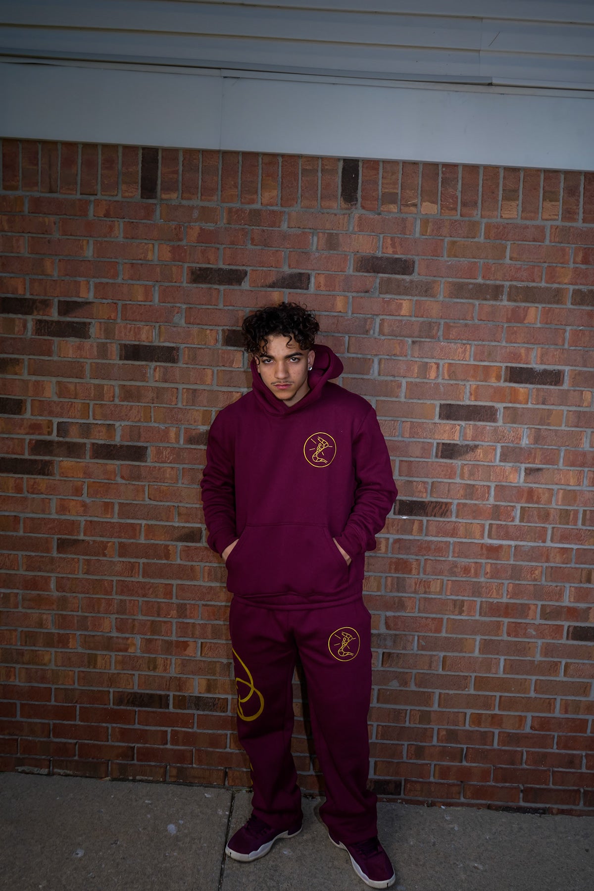 Maroon Autus Sweatsuit