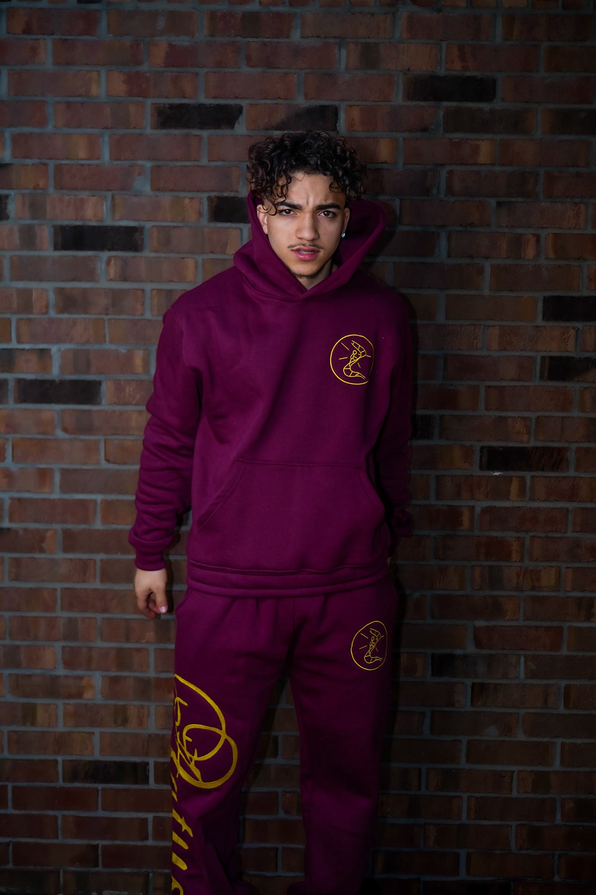 Maroon Autus Sweatsuit